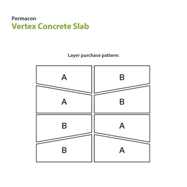 Permacon Vertex Concrete Slab